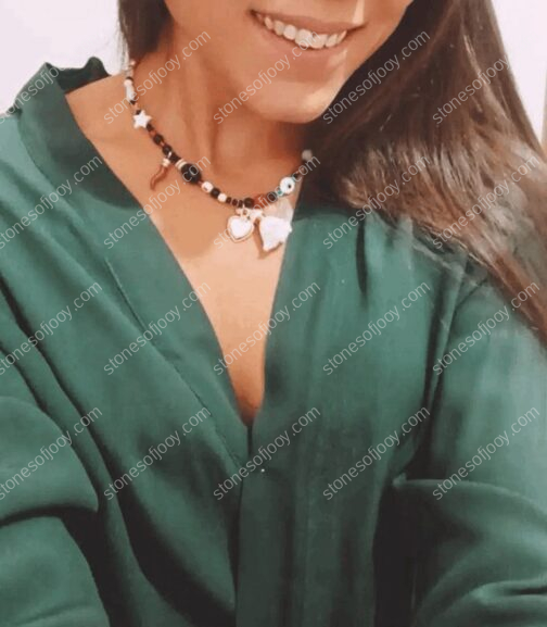 Sacred Heart Necklace Model